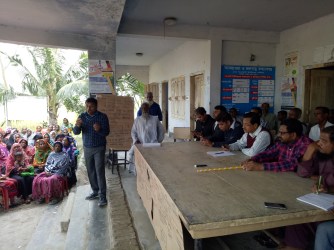 conflict management meeting with the multi-stakeholders