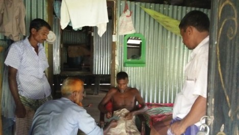 door-to-door visit by wsmc committee members